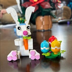 Lego Easter bunny and eggs, 100% complete